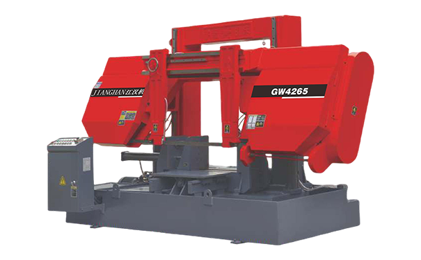 港南GW4265双柱龙门卧式带锯床