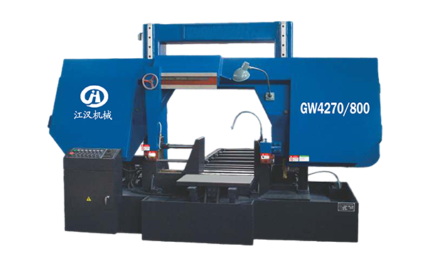 港南GW4270/800双柱龙门卧式带锯床
